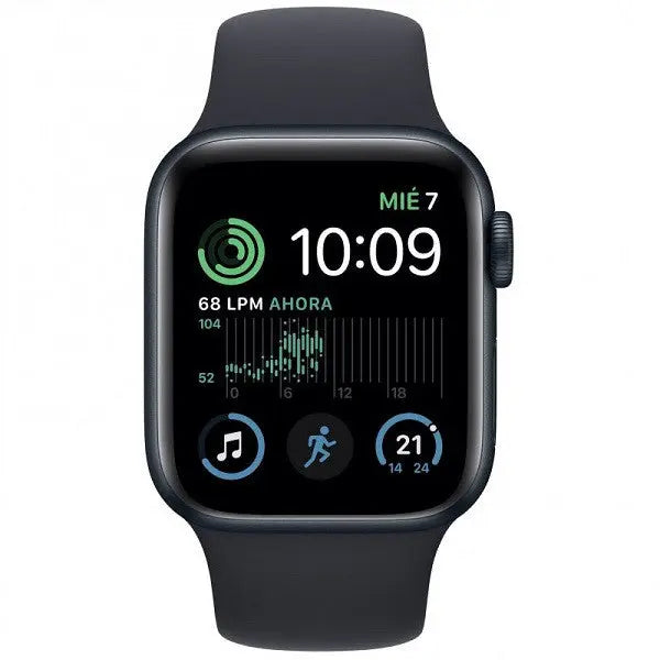 APPLE WATCH SE 2022 GPS 44 MM ALUMINIO SPORTS BAND NEGRO C.G.XXI