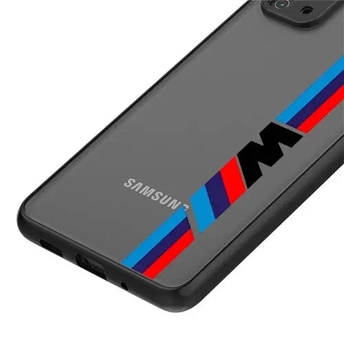 Funda para teléfono con logotipo M para Samsung Galaxy S24 Ultra S23 Ultra S20 S21 S22 FE S20 FE, carcasa suave mate - La zona Apple