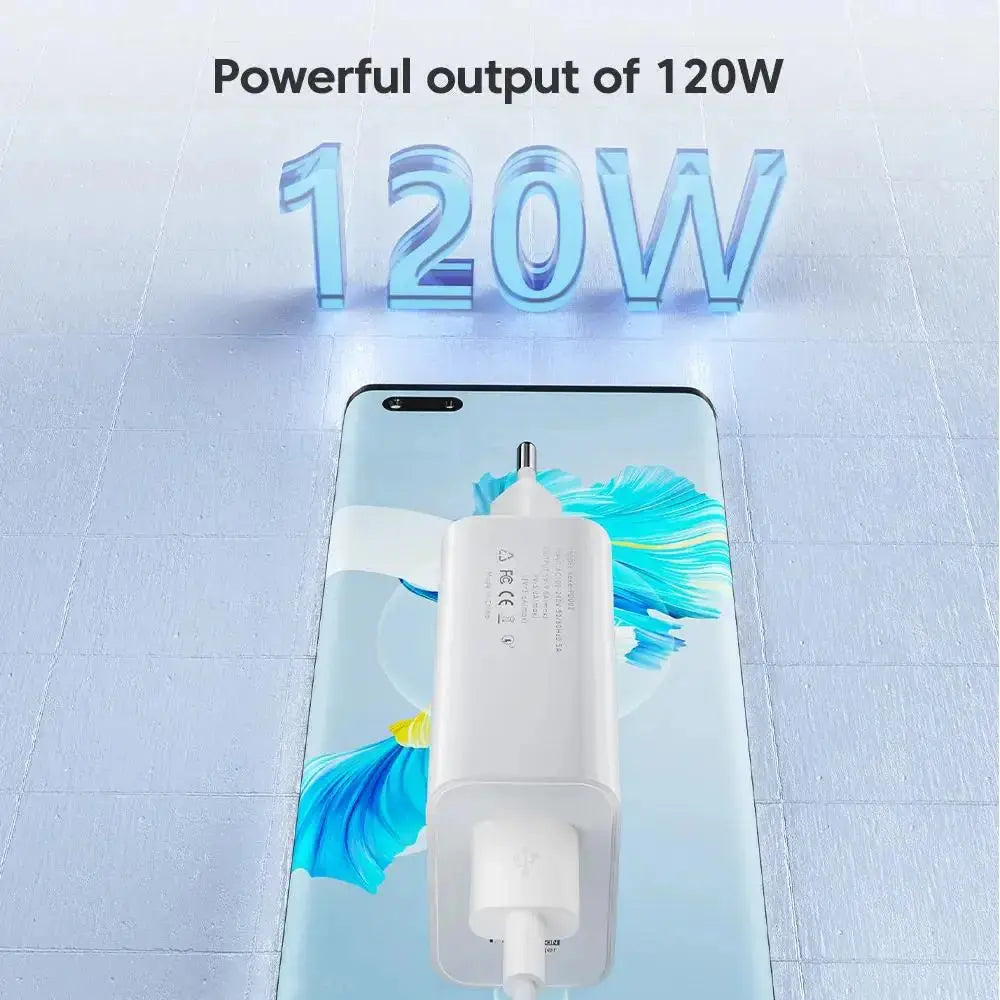 120W GaN USB Charger Fast Charging High Speed Charger QC 3.0 Mobile Phone Adapter for iPhone 15 Xiaomi Huawei Samsung oneplus - La zona Apple