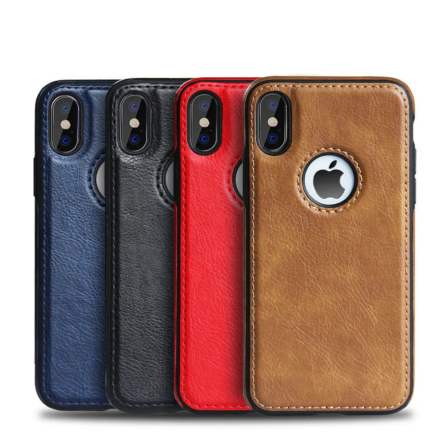 Slim PU Leather Case for iPhone La zona Apple