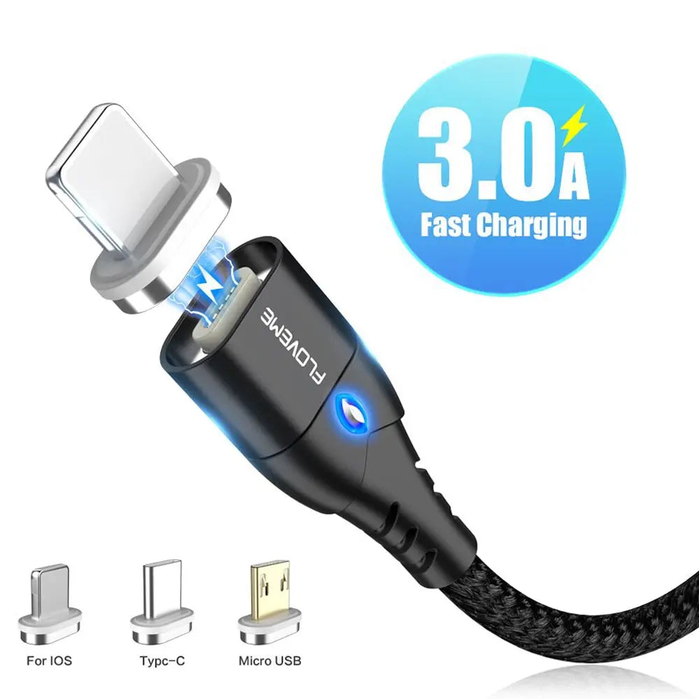 Micro USB Type C Magnetic Cable for iPhone La zona Apple