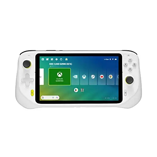Logitech G Cloud Gaming Handheld, Consola Portátil con Batería de Larga Duración, Pantalla Táctil 1080P de 7 in, diseño ligero, Xbox Cloud Gaming, NVIDIA GeForce NOW, Google Play, Enchufe EU, Blanco - La zona Apple