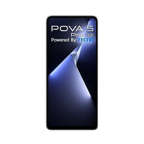 Pova 5 Pro 5G (Silver Fantasy, 8 GB de RAM, 256 GB de almacenamiento) | Segmento 1er 68 W de carga ultra rápida | 1ª interfaz ARC retroiluminada multicolor | Cámara dual AI de 50 MP | - La zona Apple