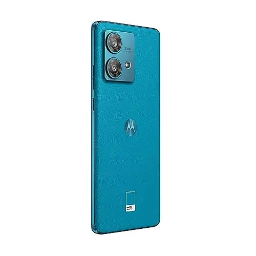 Motorola edge 40 neo, 12/256 GB, pantalla 6.55" pOLED 144Hz, IP 68, cámara 50MP ultra pixel, IOS, carga 68W TurboPower, Dolby Atmos® audio, Android 13, batería 5000 mAh, dual SIM, Azul (Versión ES/PT) - La zona Apple