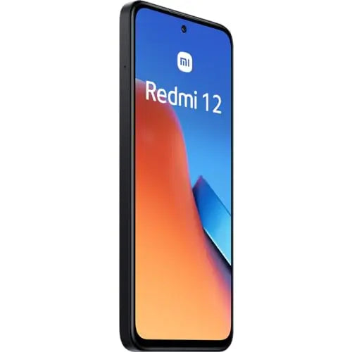 Redmi 12 4G - Smartphone de 8+256GB, Pantalla de 6,79" FHD+ AdaptiveSync 90 Hz, MediaTek G88, Triple cámara de 50MP, batería de 5000 mAh, Negro (Versión ES + 3 años de garantía) - La zona Apple