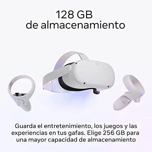 Meta Quest 2 - Gafas de realidad virtual avanzada, todo en uno, 128 GB - La zona Apple