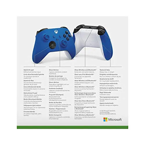 Microsoft Xbox Wirel. Controller Xbox Series X/S Shock Blue - La zona Apple