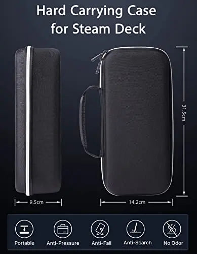 Funda Compatible con el Steam Deck, Kit de Accesorios con Bolsa de Viaje, Protector de Pantalla, Funda Protectora de Silicona, Protección del Touchpad y Mucho Más. - La zona Apple