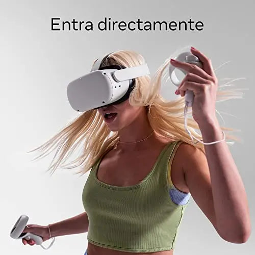 Meta Quest 2 - Gafas de realidad virtual avanzada, todo en uno, 128 GB - La zona Apple