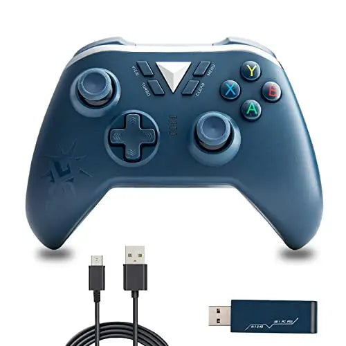 Mando inalámbrico para Xbox One, Controlador Compatible con Xbox One, Xbox One S, Xbox One X, Xbox Series X, Wireless Controller PS3 y Windows PC Gamepad (Blue) - La zona Apple