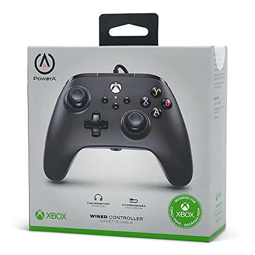 Power A, Mando con cable PowerA para Xbox Series X|S - Negro - La zona Apple