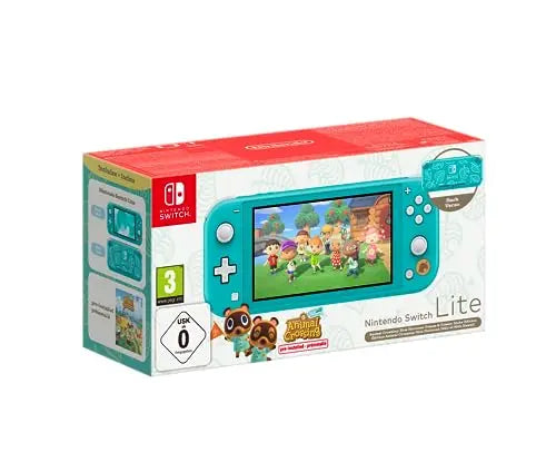 Nintendo Switch Lite Turquesa ed. Animal Crossing + Animal Crossing New Horizons - La zona Apple