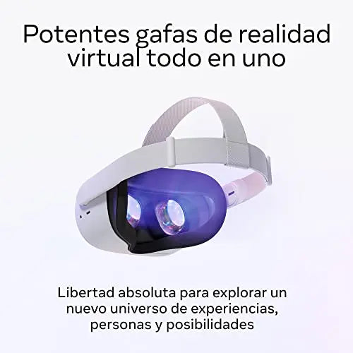 Meta Quest 2 - Gafas de realidad virtual avanzada, todo en uno, 128 GB - La zona Apple