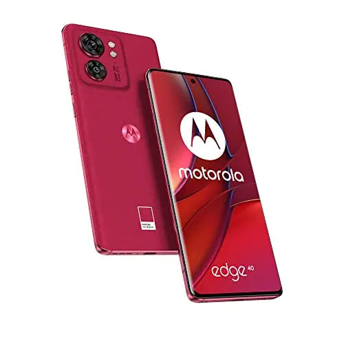 Motorola Edge 40, 5G, 8+256GB, Bateria 4400mAh, Cámara 50MP, magenta - La zona Apple