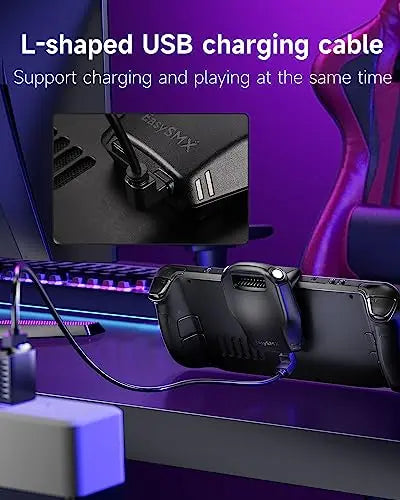 Ventilador Radiador de Steam Deck, EasySMX D10 Steam Deck Enfriador de Ventilador con Peso Ligero, Batería Recargable, 3 Velocidades de Viento y Diseño Silencioso - La zona Apple