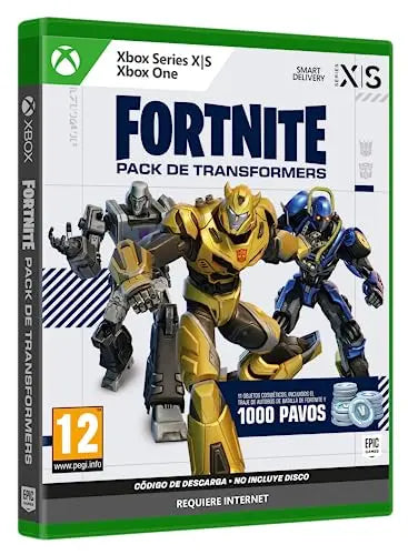 Fortnite Transformers Pack - ( Código de descarga del juego en la caja) - Xbox Series - La zona Apple