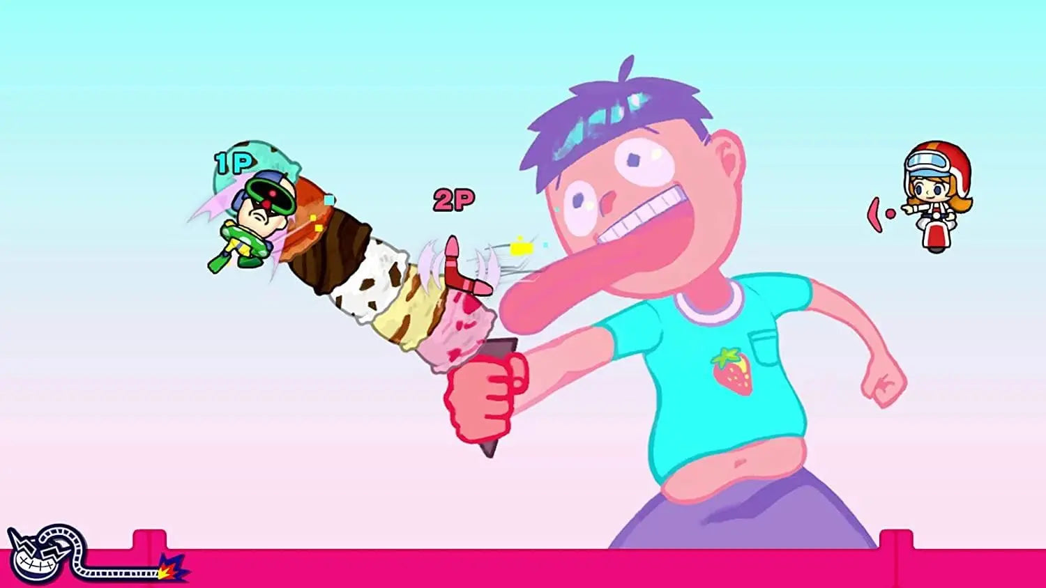 WarioWare Get It Together - La zona Apple