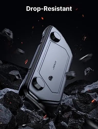 JSAUX ModCase para Steam Deck, PC0104 Estuche Modular para Valve Steam Deck Incluyen Funda Protectora, Cubierta Frontal, Soporte Metálico y Correa - Set Básico - La zona Apple