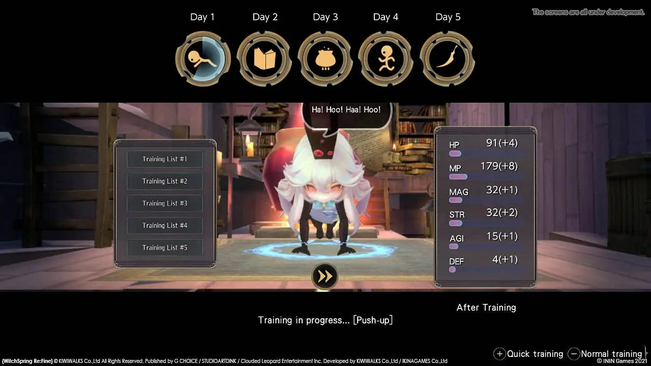 Witch Spring 3 Re:Fine - The Story Of Eirudy - La zona Apple