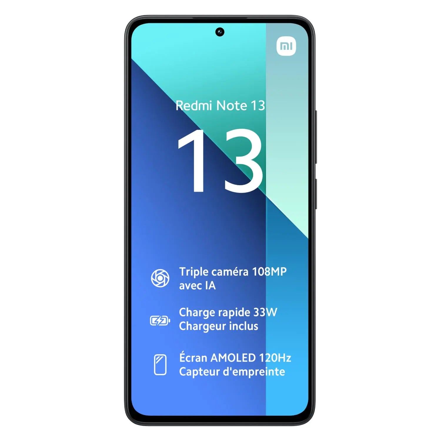 Xiaomi Smartphone Redmi Note 13, Version Global, 8+256GB, Pantalla Amoled de 6,67 Pulgadas, 120Hz, Dimensity 6080, 100MP, 5000mAh, Cargador de 33W, Negro - La zona Apple