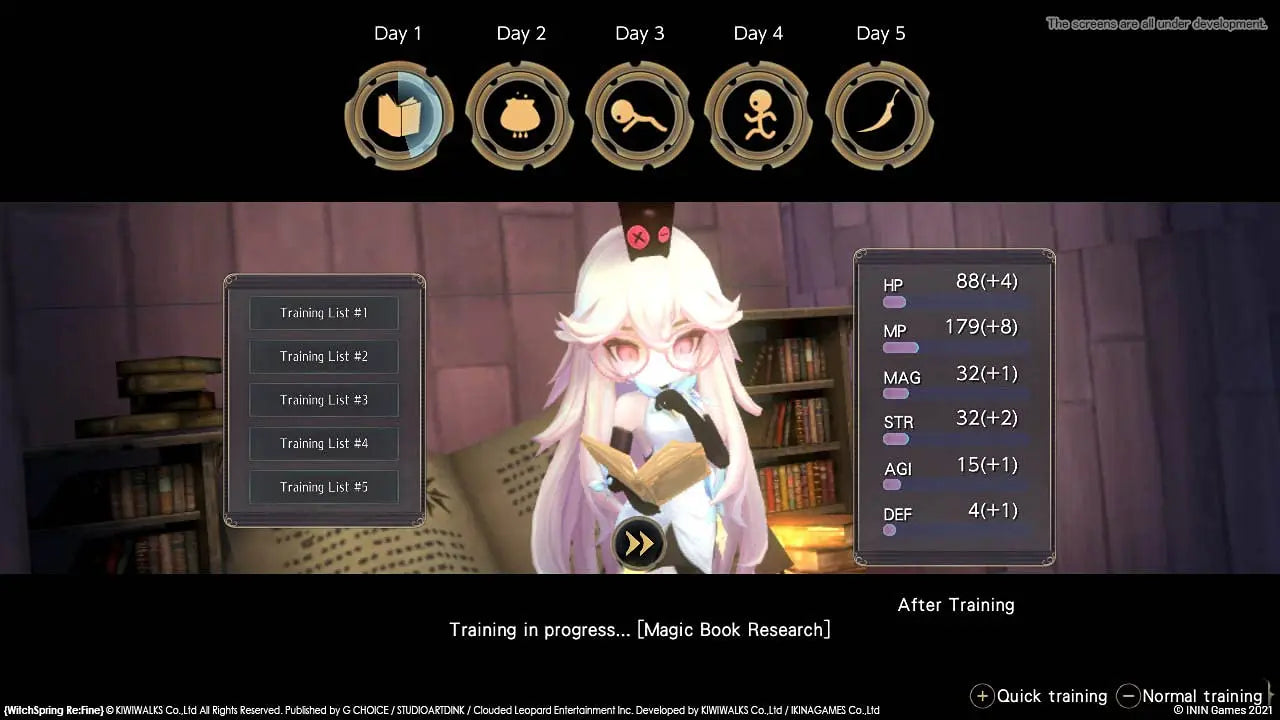 Witch Spring 3 Re:Fine - The Story Of Eirudy - La zona Apple