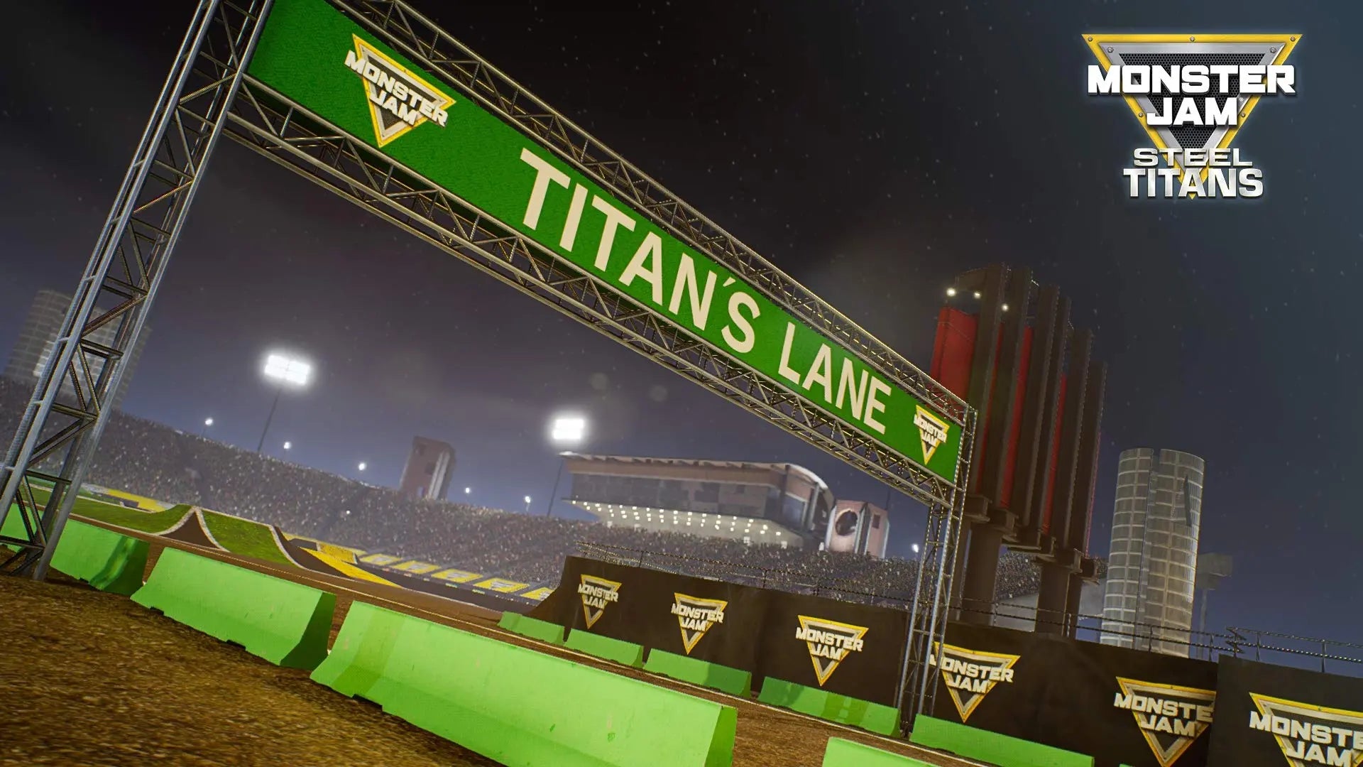 Monster Jam: Steel Titans - La zona Apple