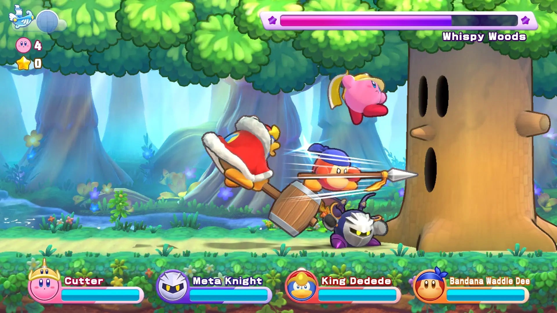 Kirby's Return to Dreamland Deluxe - La zona Apple
