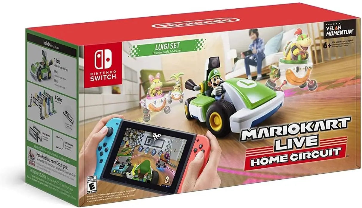 Mario Kart Live: Home Circuit -Luigi Set - Nintendo Switch Luigi Set Edition - La zona Apple