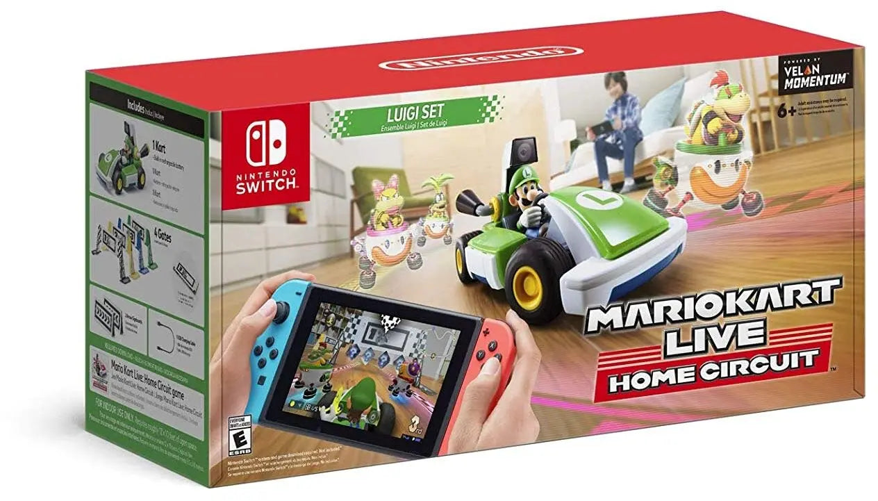 Mario Kart Live: Home Circuit -Luigi Set - Nintendo Switch Luigi Set Edition - La zona Apple