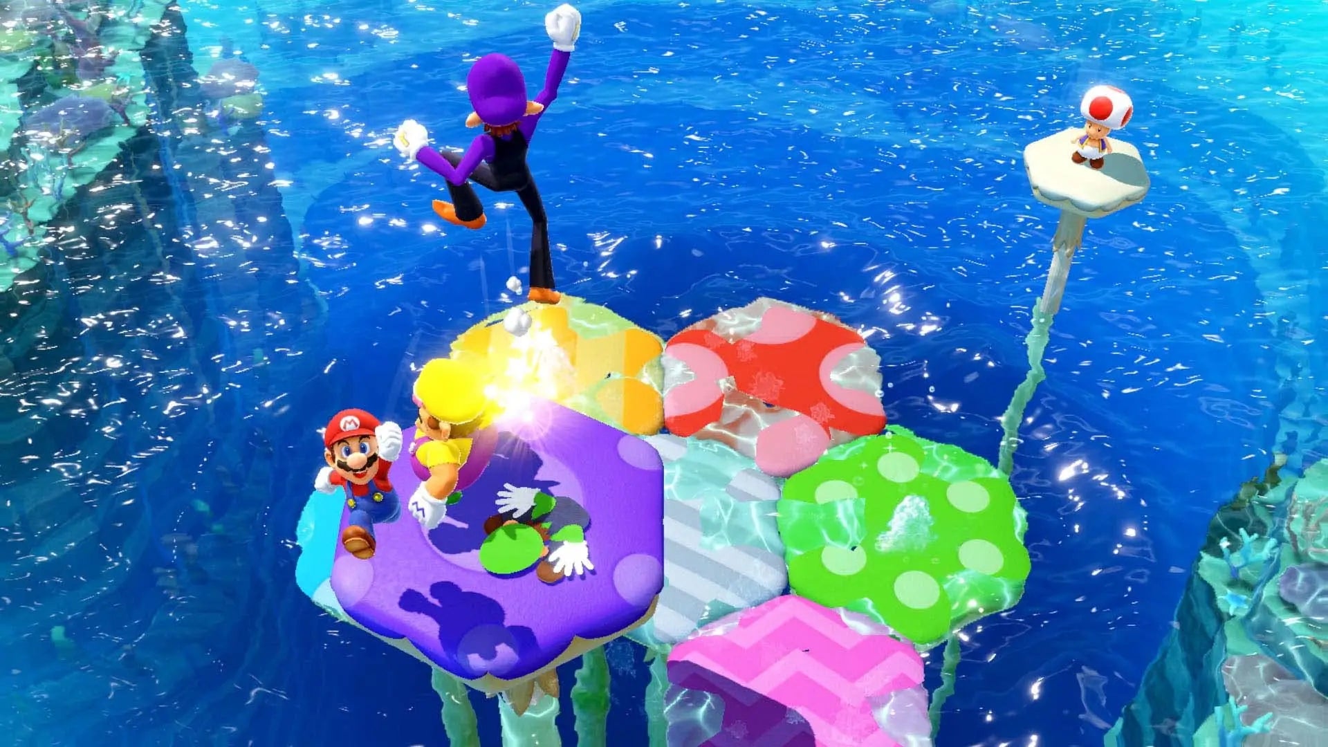 Mario Party Superstars - La zona Apple