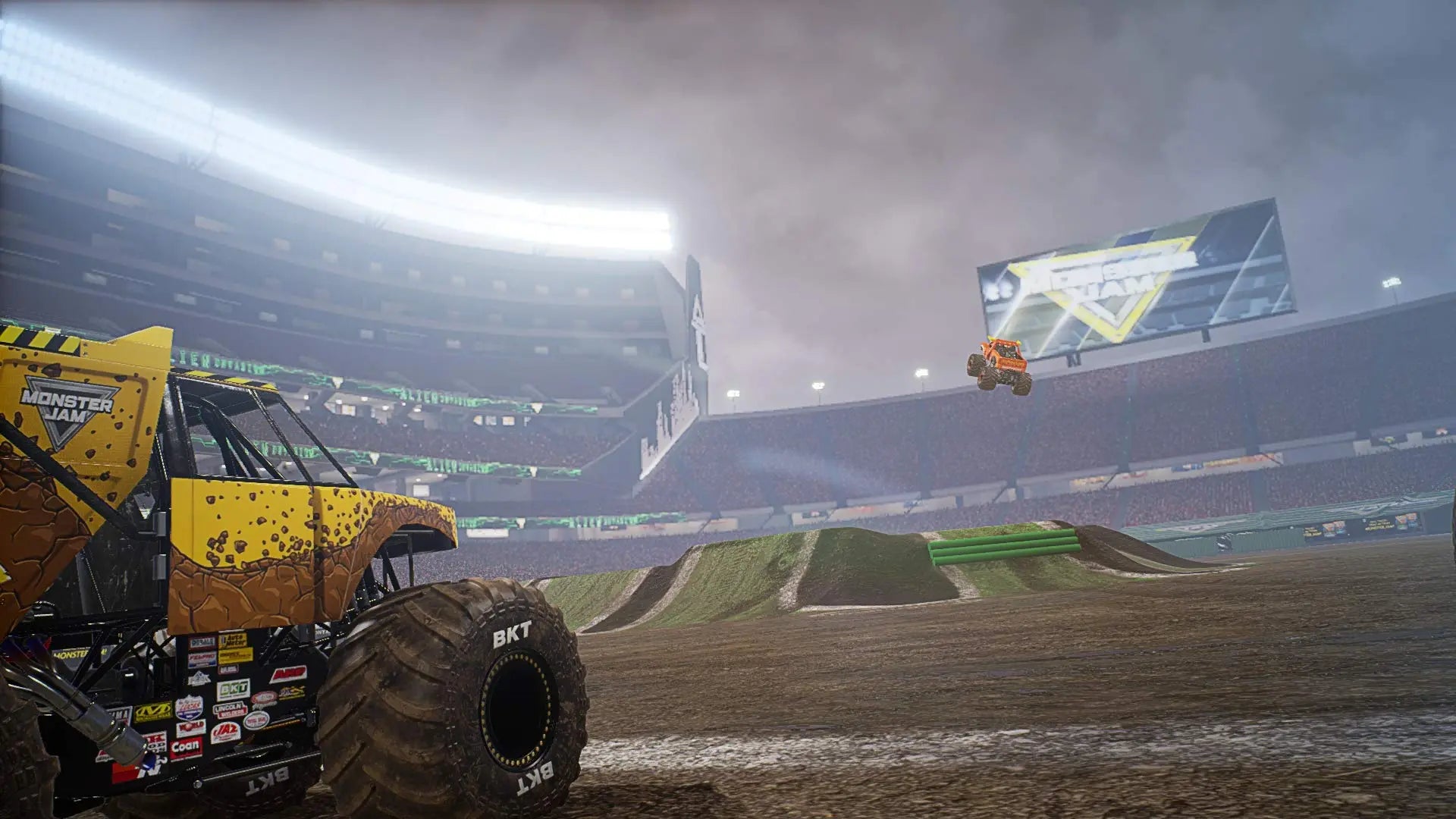 Monster Jam: Steel Titans - La zona Apple