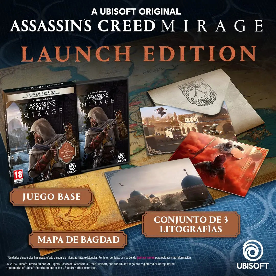 Assassin's Creed Mirage Launch Edition (Xbox One/Series X) - La zona Apple