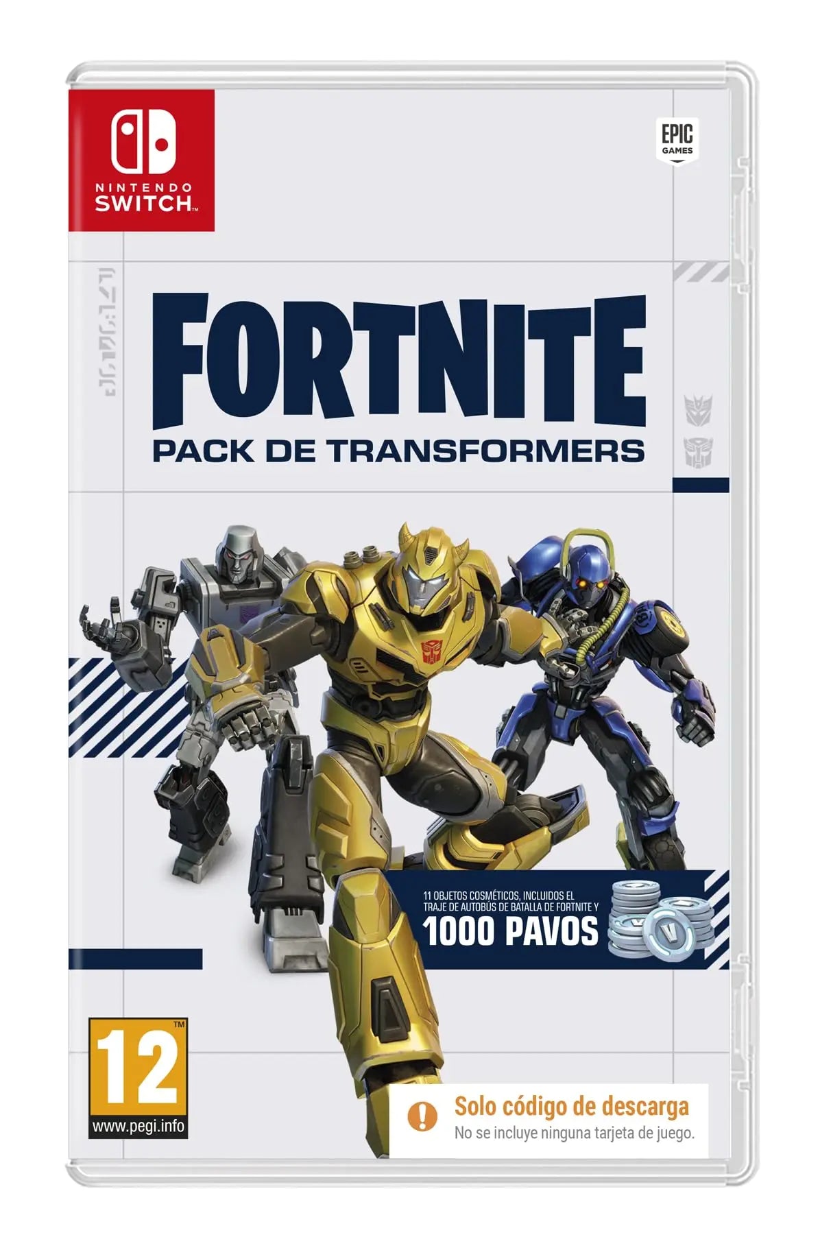 Fortnite Transformers Pack - ( Código de descarga del juego en la caja) - Switch - La zona Apple
