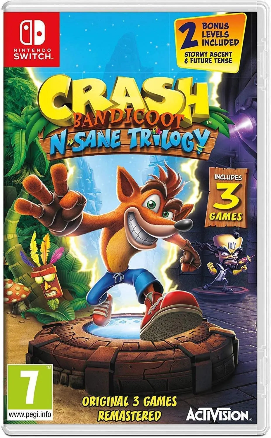 Crash Bandicoot N-Sane Trilogy NS - La zona Apple