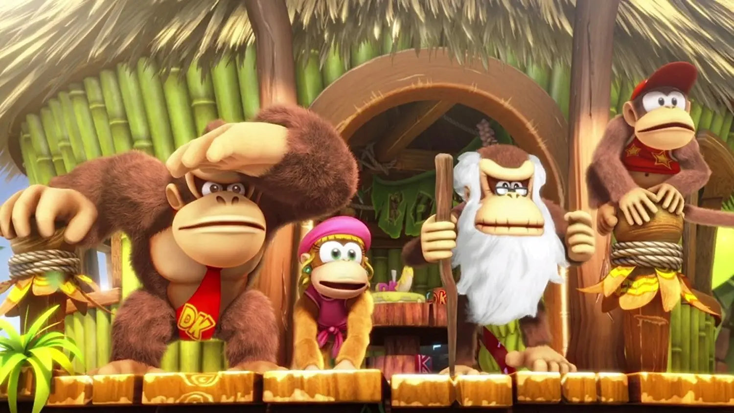 Donkey Kong Country: Tropical Freeze - La zona Apple