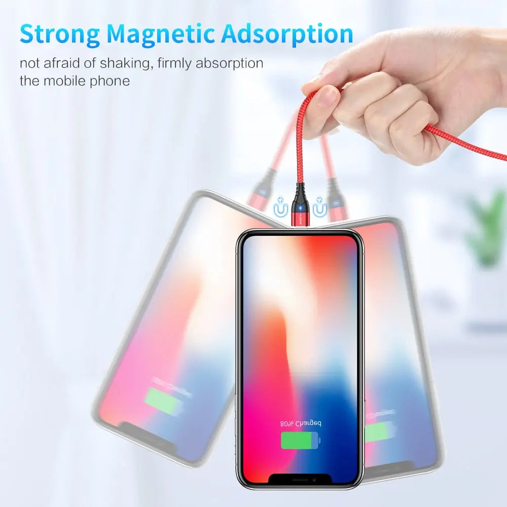 Micro USB Type C Magnetic Cable for iPhone La zona Apple