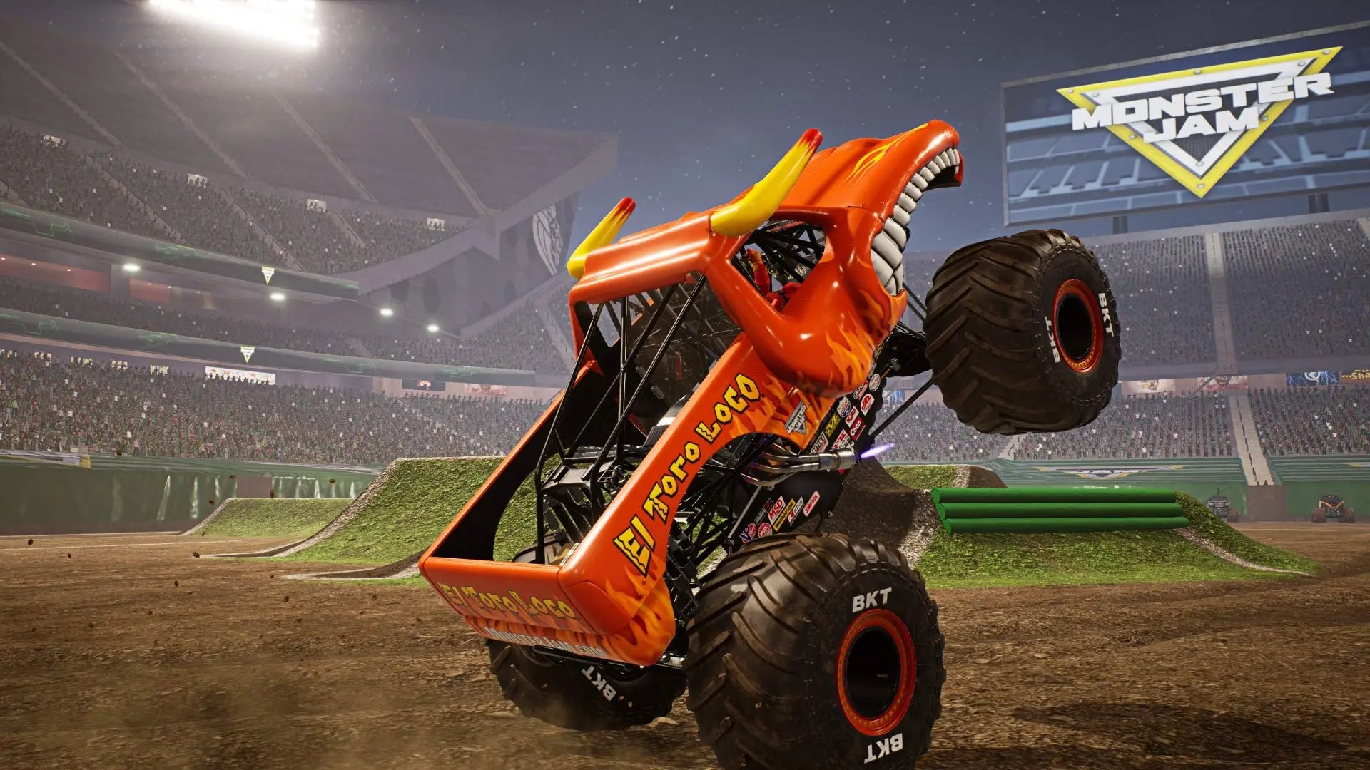Monster Jam: Steel Titans - La zona Apple