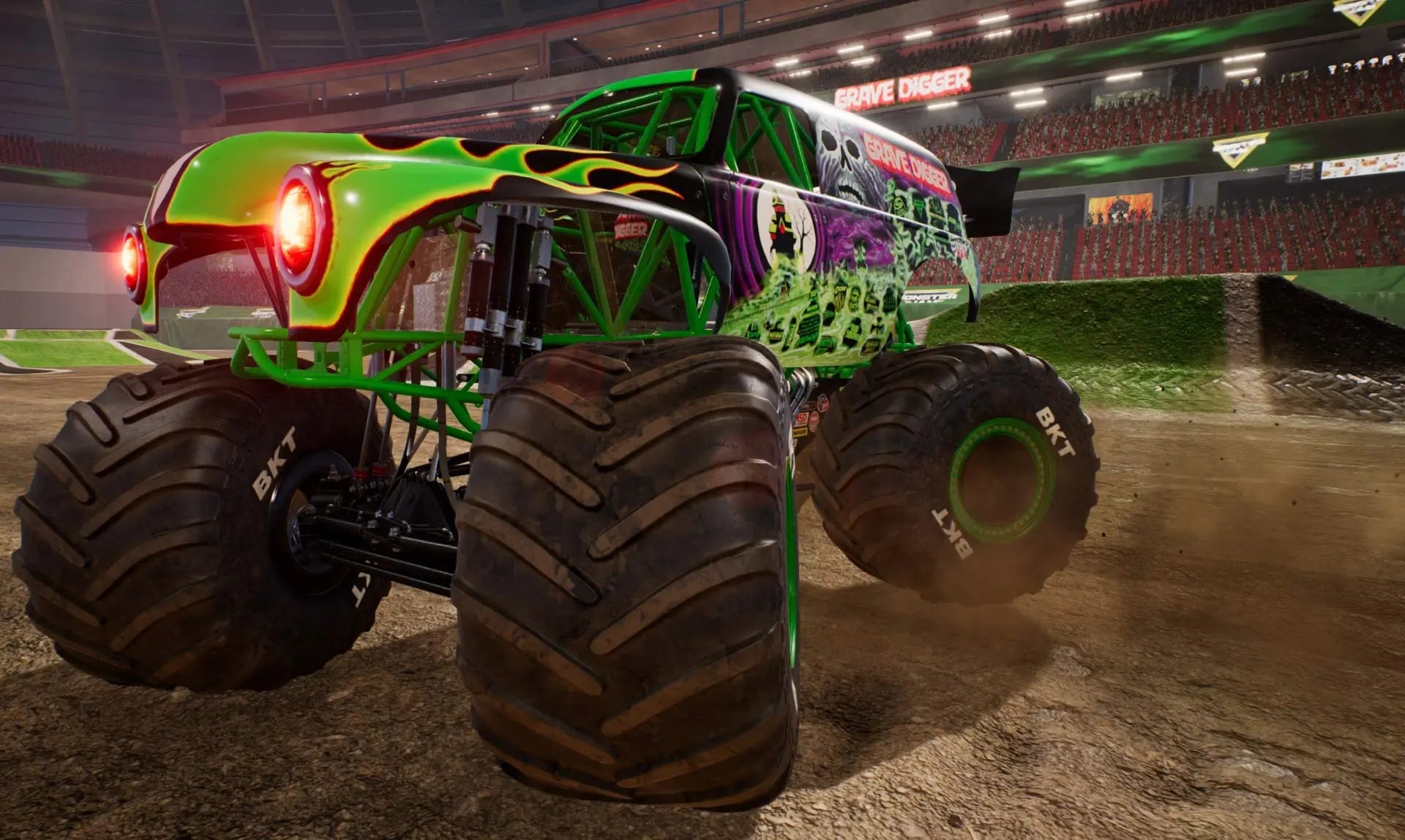 Monster Jam: Steel Titans - La zona Apple