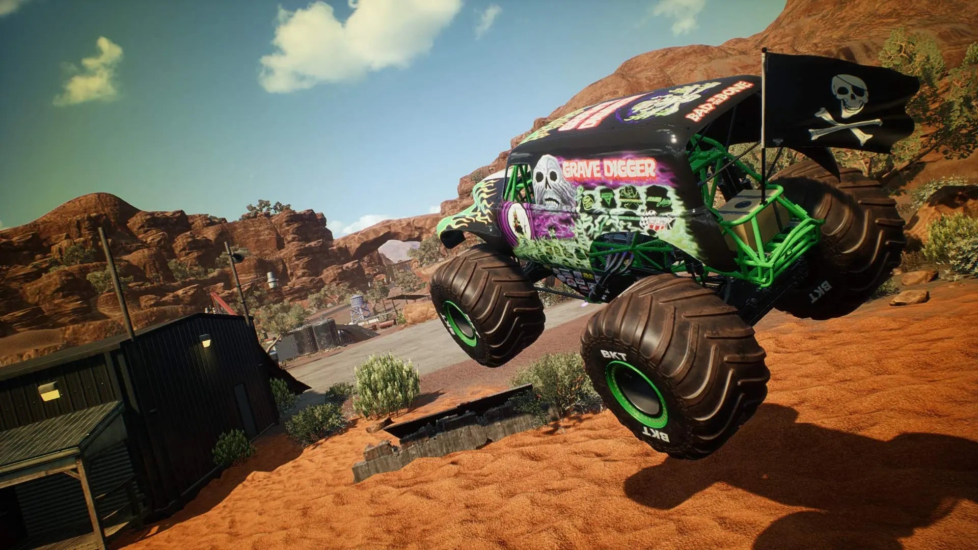 Monster Jam: Steel Titans - La zona Apple