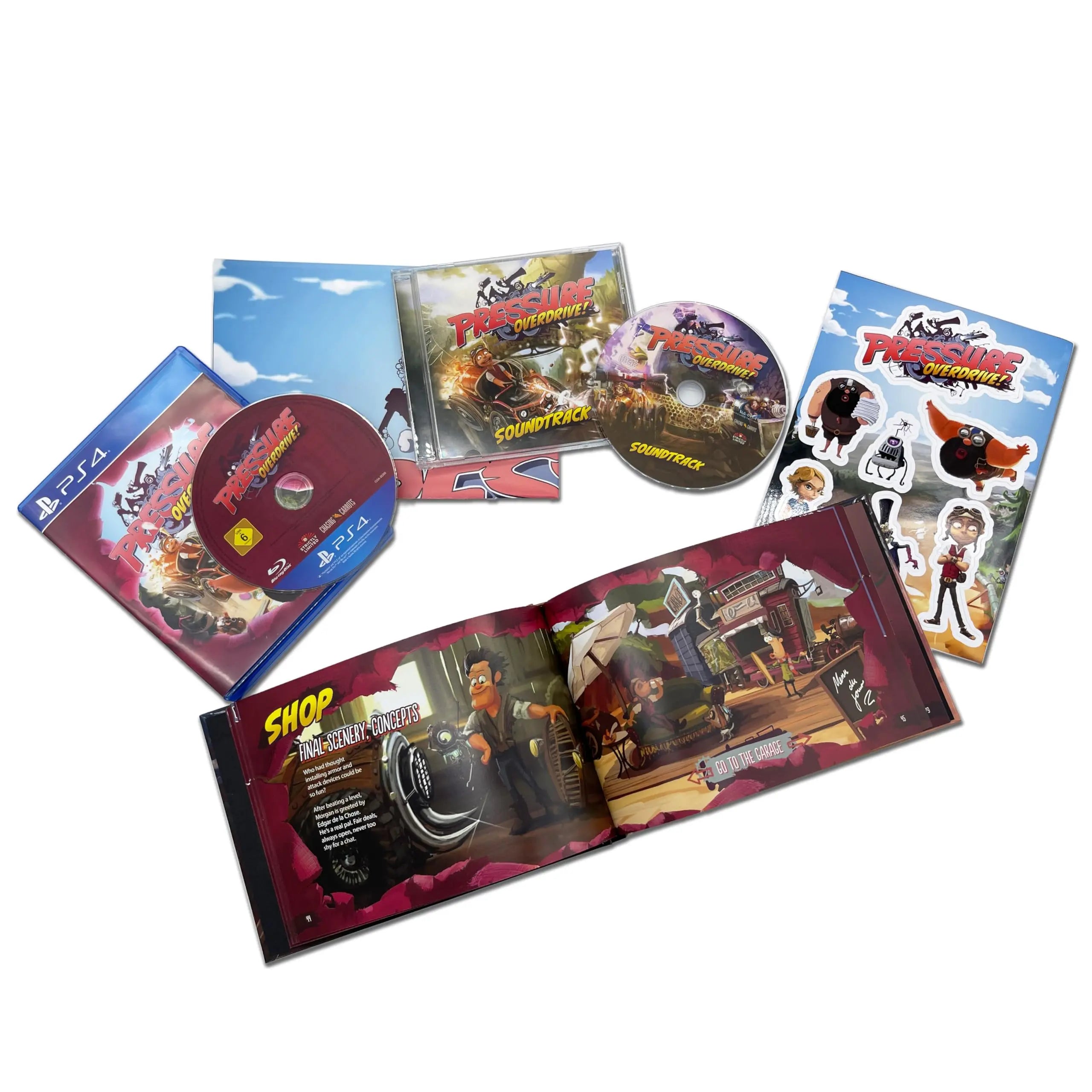 Pressure Overdrive Collector´s Edition - LIMITED (Nintendo Switch) - La zona Apple