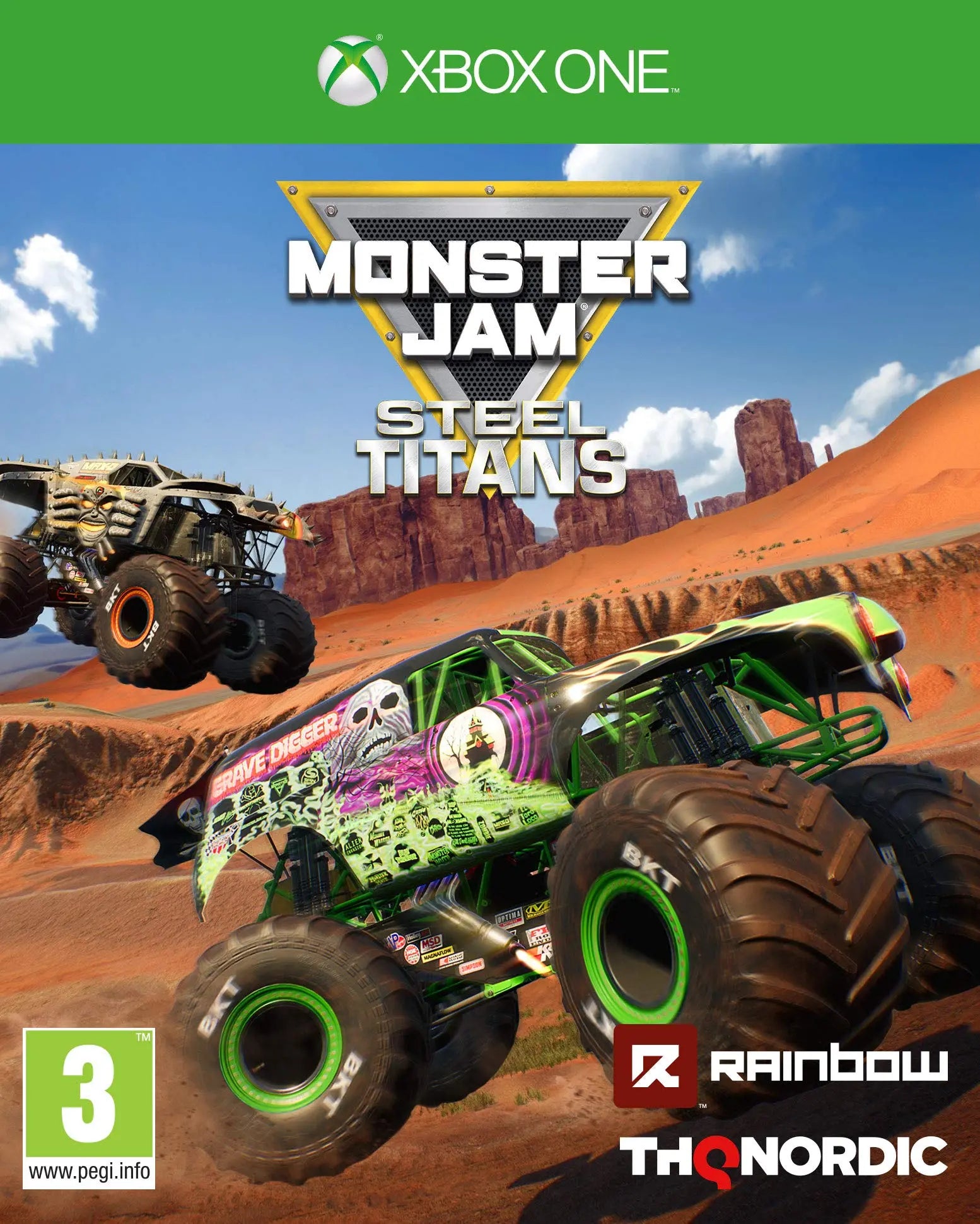 Monster Jam: Steel Titans - La zona Apple