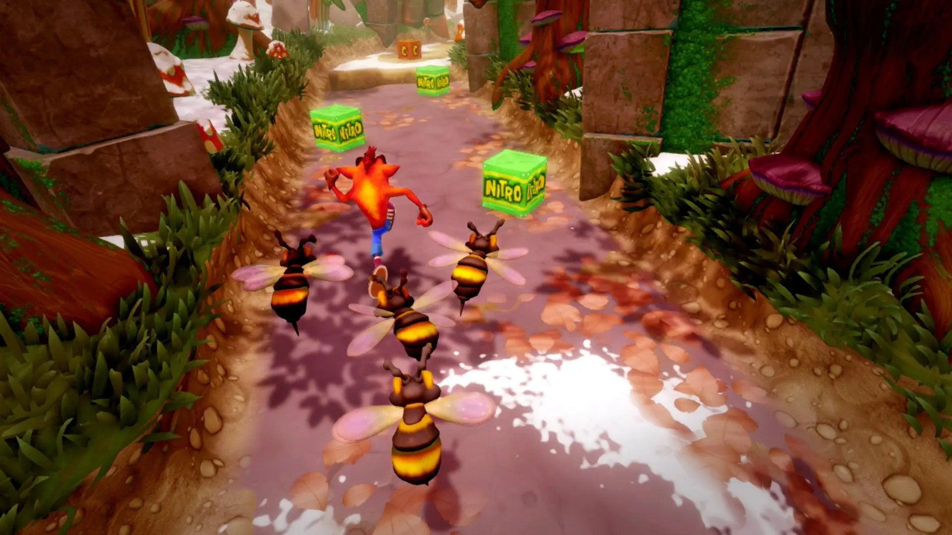 Crash Bandicoot N-Sane Trilogy NS - La zona Apple