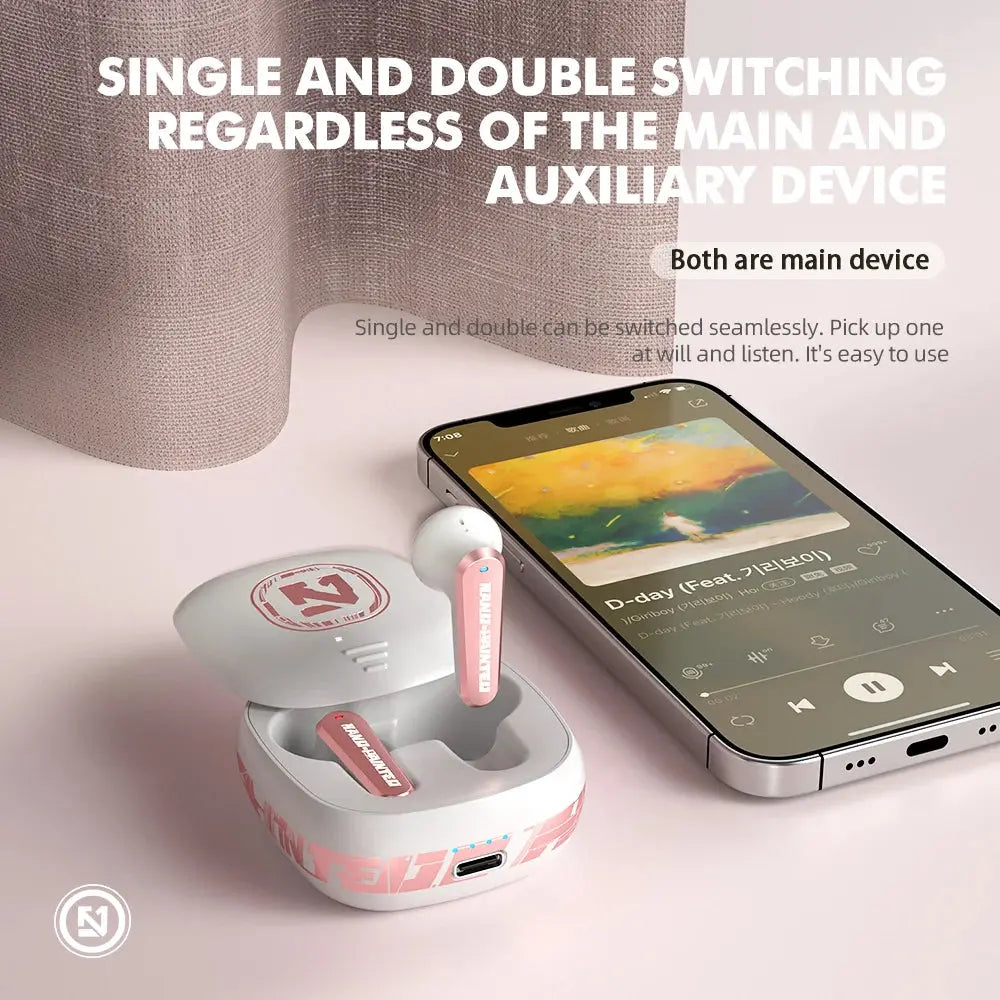 Auriculares inalámbricos Bluetooth con cubierta deslizante. - La zona Apple