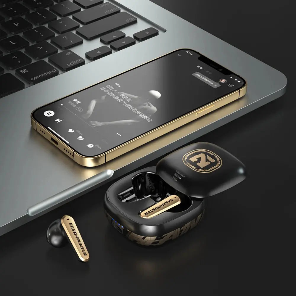 Auriculares inalámbricos Bluetooth con cubierta deslizante. - La zona Apple