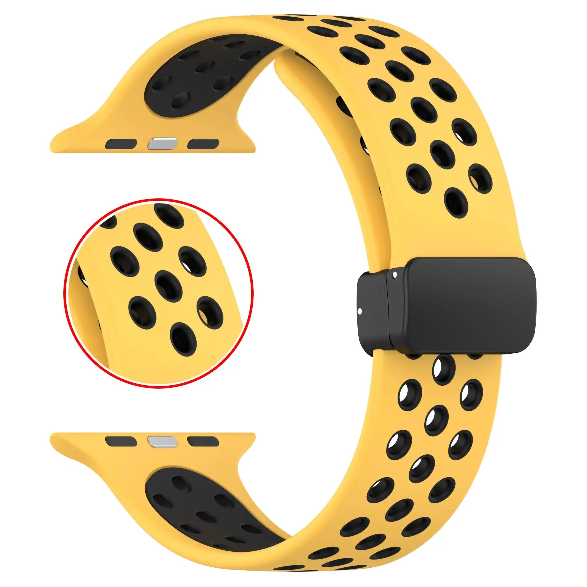 Banda magnética plegable D para Apple watch series 8 ultra 49mm 45mm 41mm 44mm 40m 42mm 38mm iWatch serie 7 6 se 5 - La zona Apple