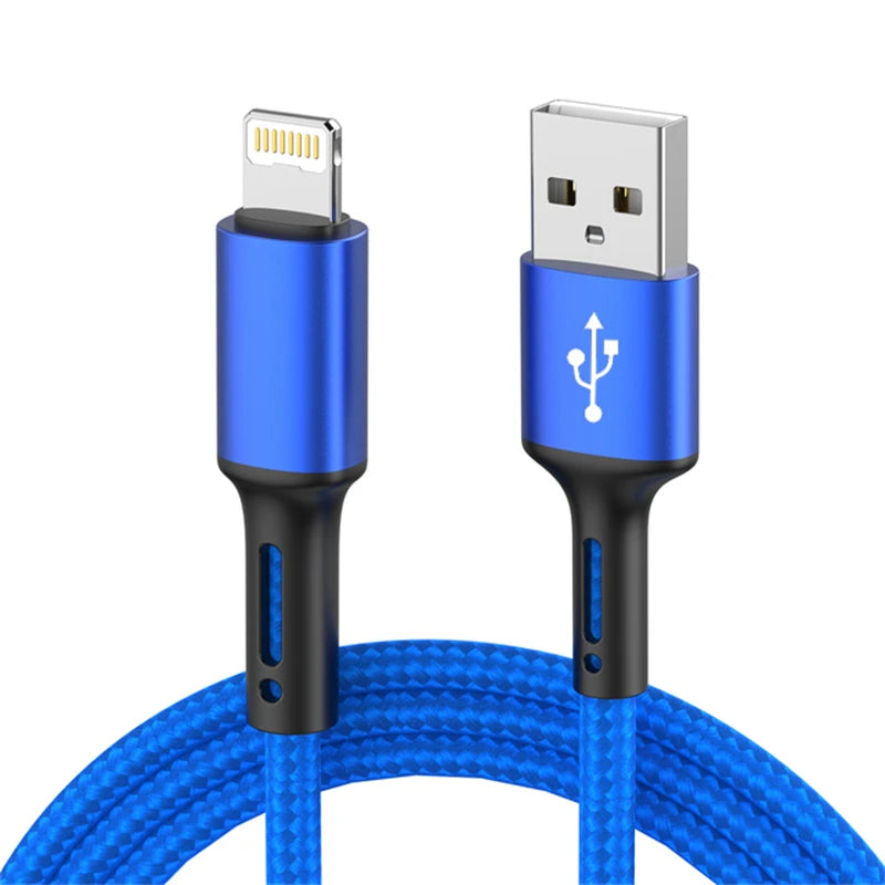 Cable USB de Carga Rápida para Teléfono Móvil: Carga Eficiente y Longitud Variada - La zona Apple