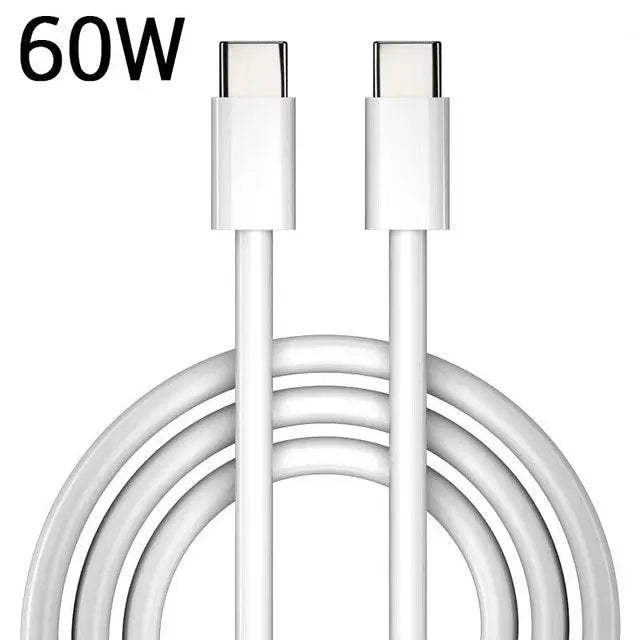 Cable de datos de carga rápida PD USB tipo C a USB tipo C, 100W, 60W, para Huawei, Samsung, Xiaomi, Macbook, iPad alidrosip