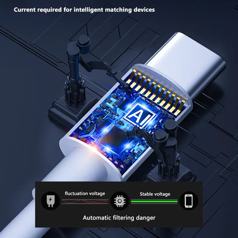 Cable de datos de carga rápida PD USB tipo C a USB tipo C, 100W, 60W, para Huawei, Samsung, Xiaomi, Macbook, iPad alidrosip