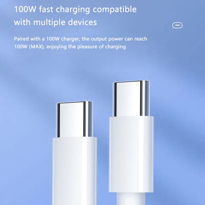 Cable de datos de carga rápida PD USB tipo C a USB tipo C, 100W, 60W, para Huawei, Samsung, Xiaomi, Macbook, iPad alidrosip