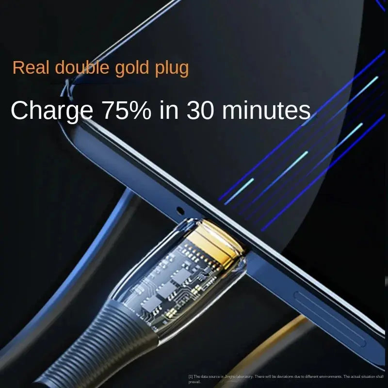 Cable USB tipo C de carga súper rápida, Cable de datos de 120W, 1M/1,5 M/2M, cargador de teléfono para Xiaomi 13, Huawei, Samsung Oneplus - La zona Apple